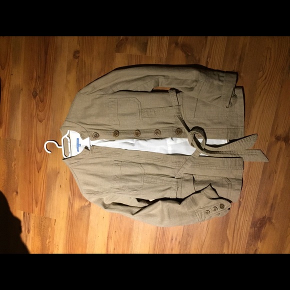 Smart set Linen Jacket - Picture 2 of 3